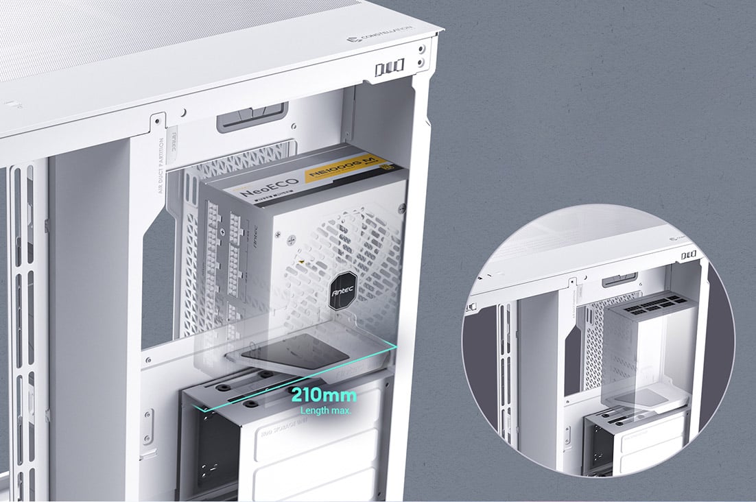 Antec C8 White PC Case